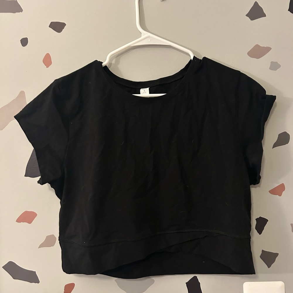 Black Crop Top